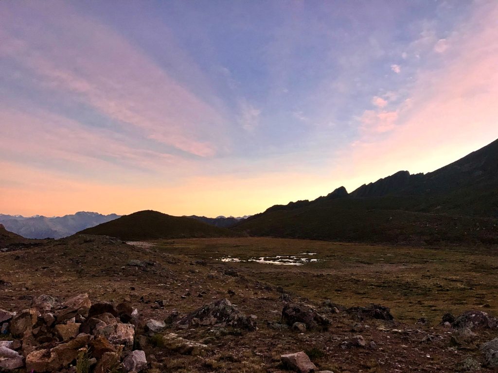 Cordillera Huayhuash circuit without a guide