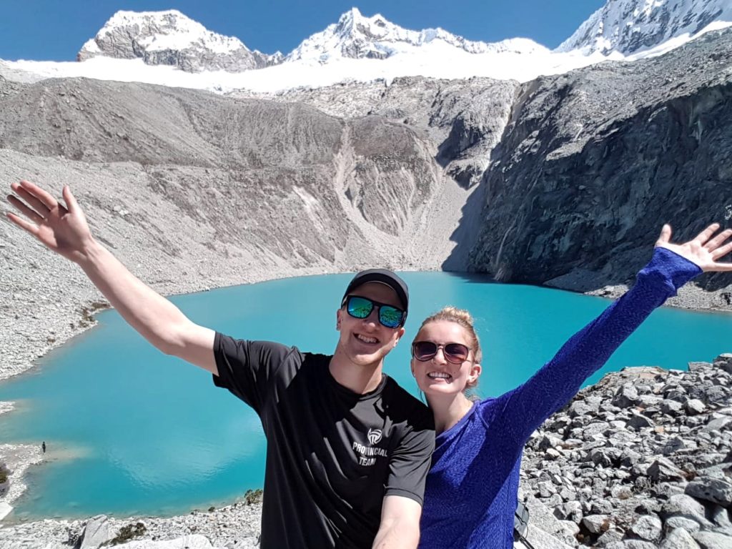 Hiking Laguna 69 in Peru